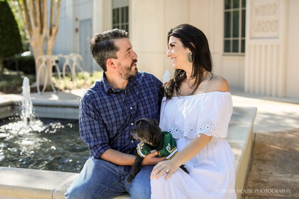 Christina & Matthew’s Downtown Winter Garden Engagement
