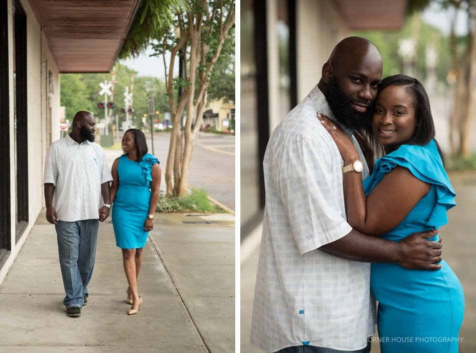 Downtown Winter Park Engagement