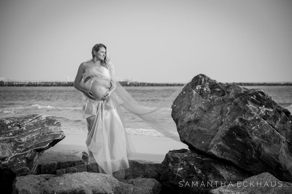 Sunrise New Smyrna Beach Dunes Park Maternity Session