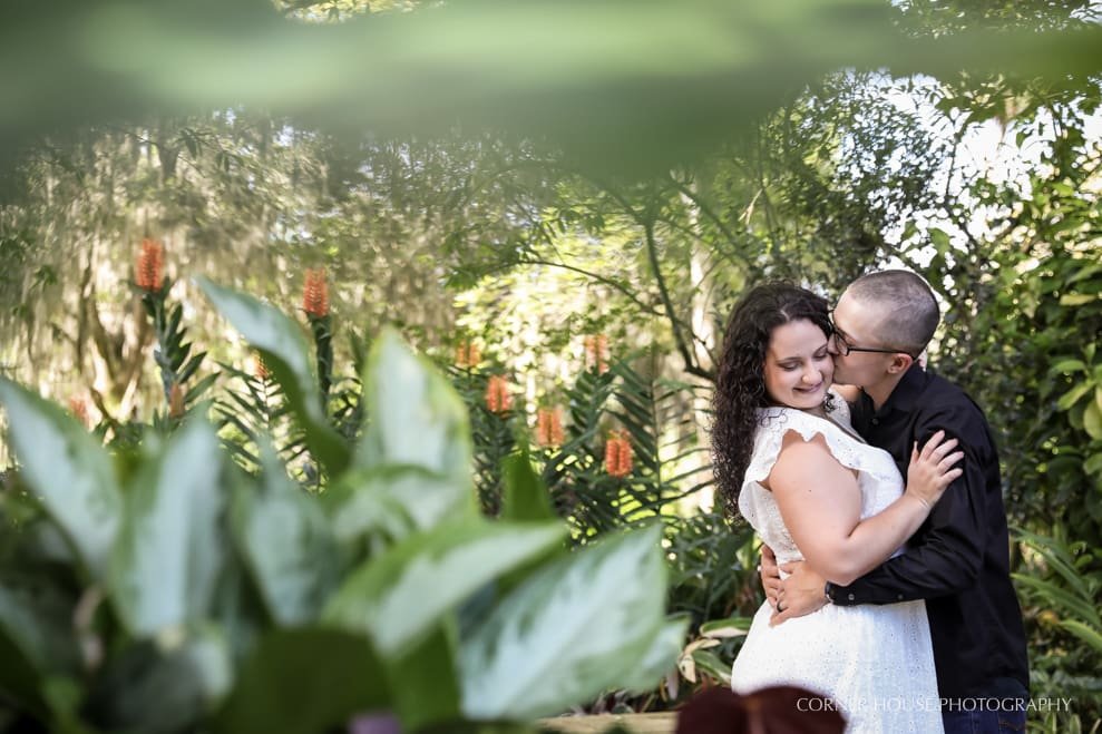 Engagement at Harry P. Leu Gardens Engagement at Harry P. Leu Gardens