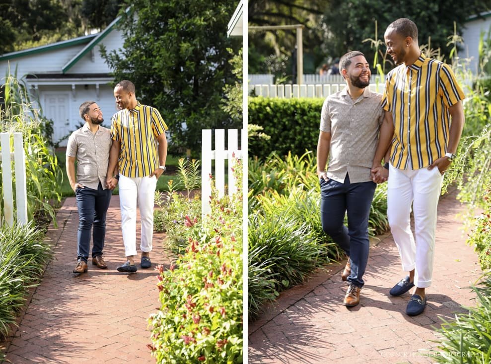 Dion & Christian’s Engagement at Harry P Leu Gardens