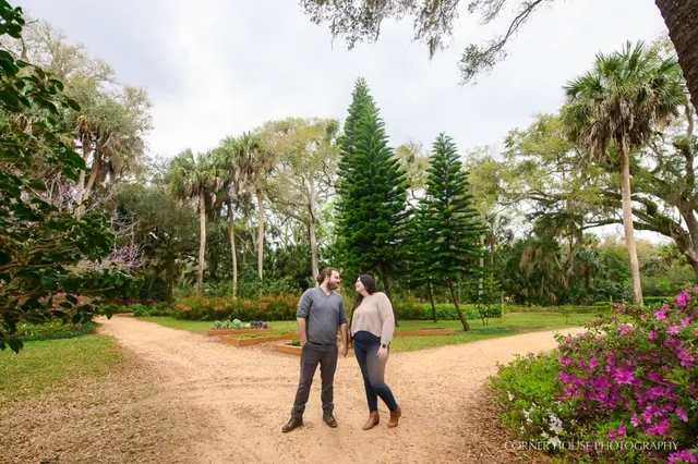 Rebecca & Matthew’s Engagement at Washington Oaks Gardens State Park