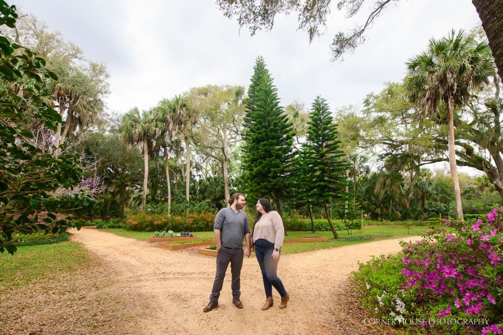 Rebecca & Matthew’s Engagement at Washington Oaks Gardens State Park