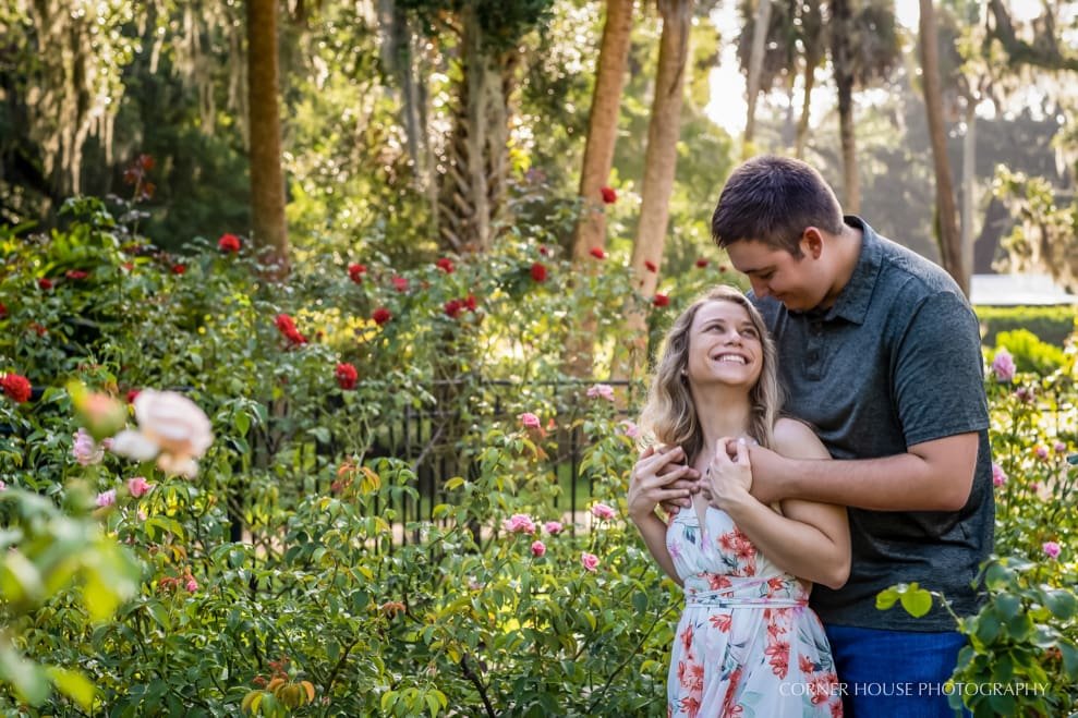Samantha & Grayson’s Engagement at Washington Oaks Gardens State Park