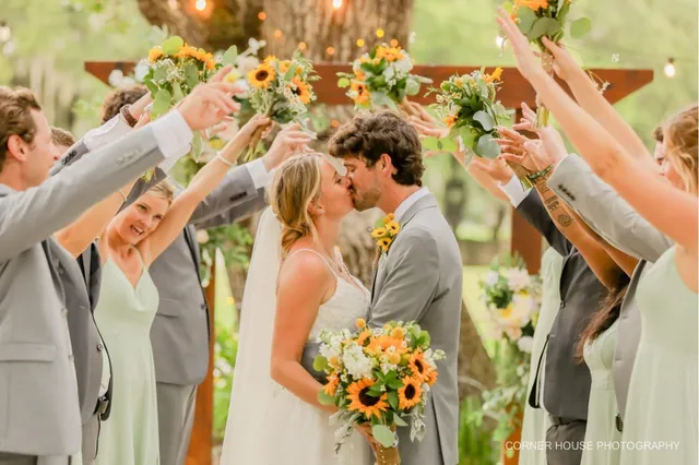 Natalie & Joe’s Ever After Farms Flower Wedding Venue