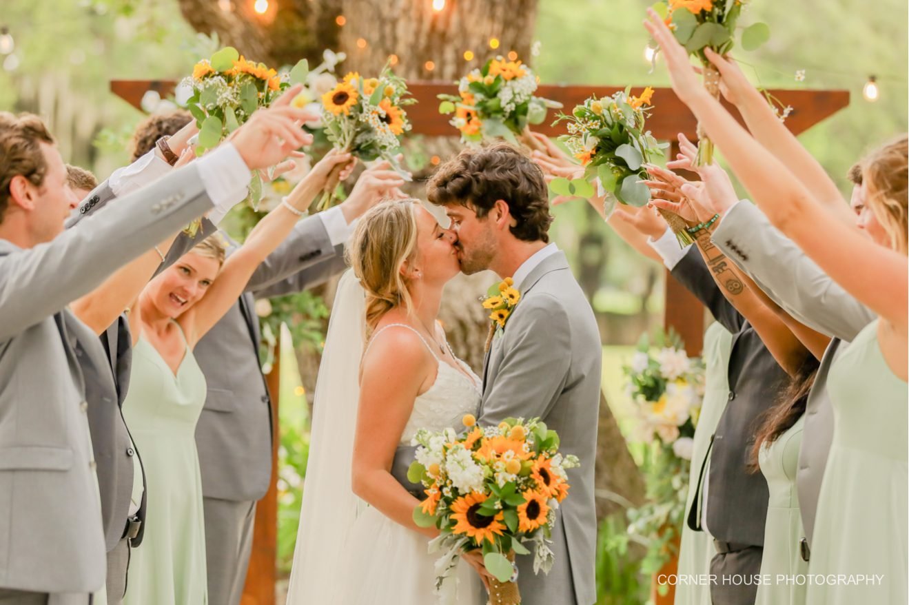 Natalie & Joe’s Ever After Farms Flower Wedding Venue
