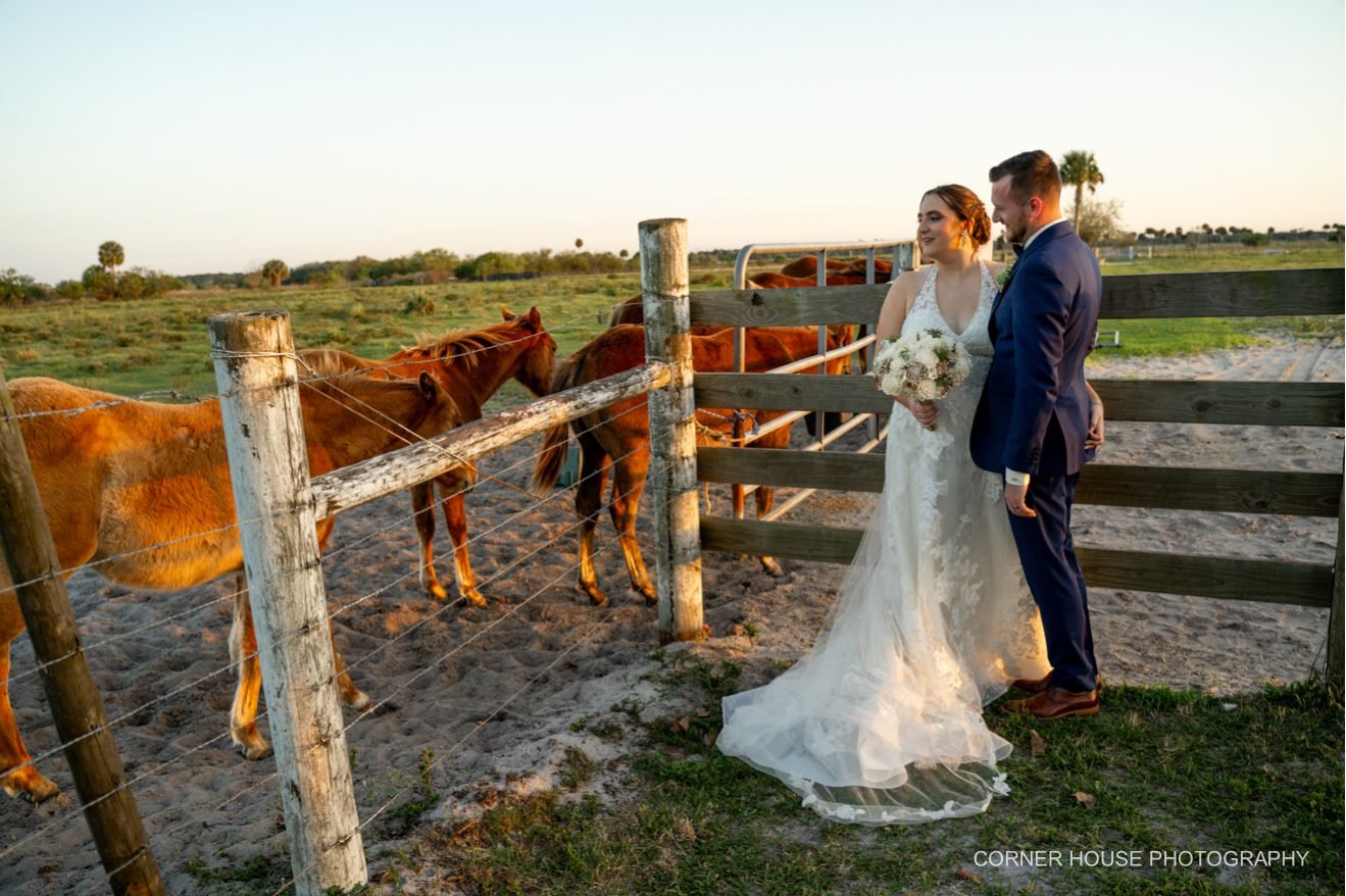 Lauren & Troy’s Ever After Farms Stockyard Barn Wedding