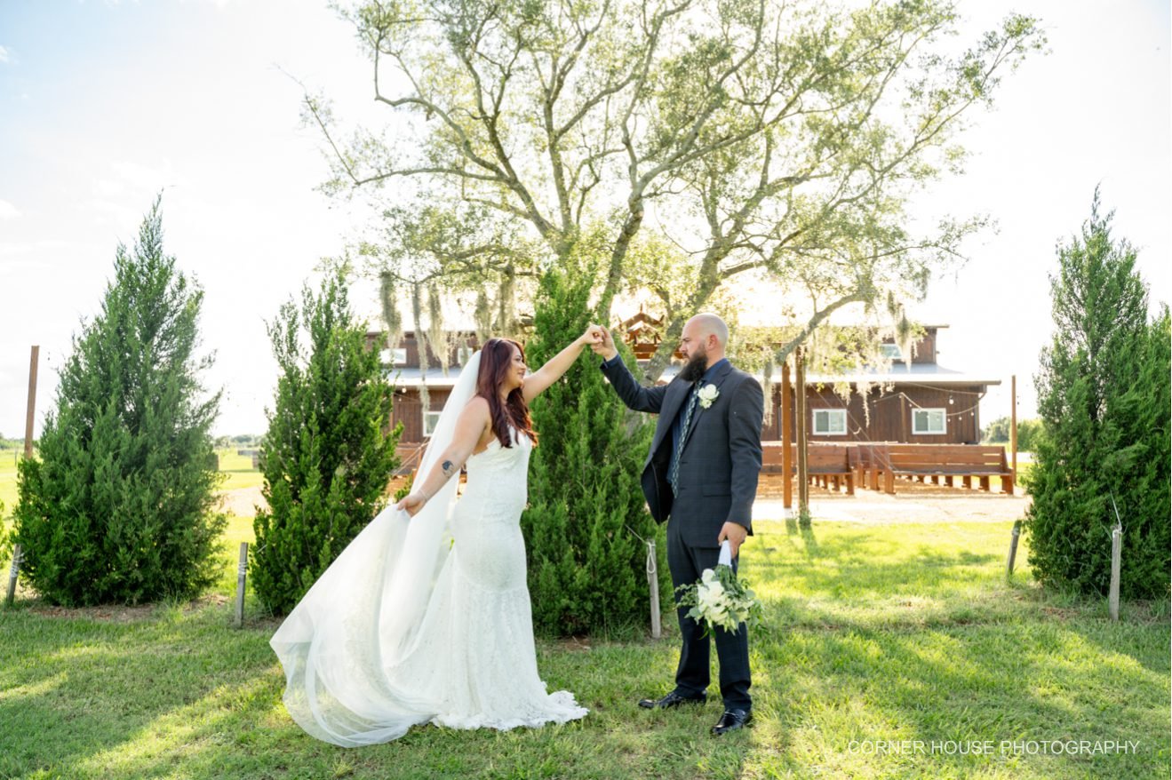 CC & Derek’s Ever After Farms Stockyard Wedding