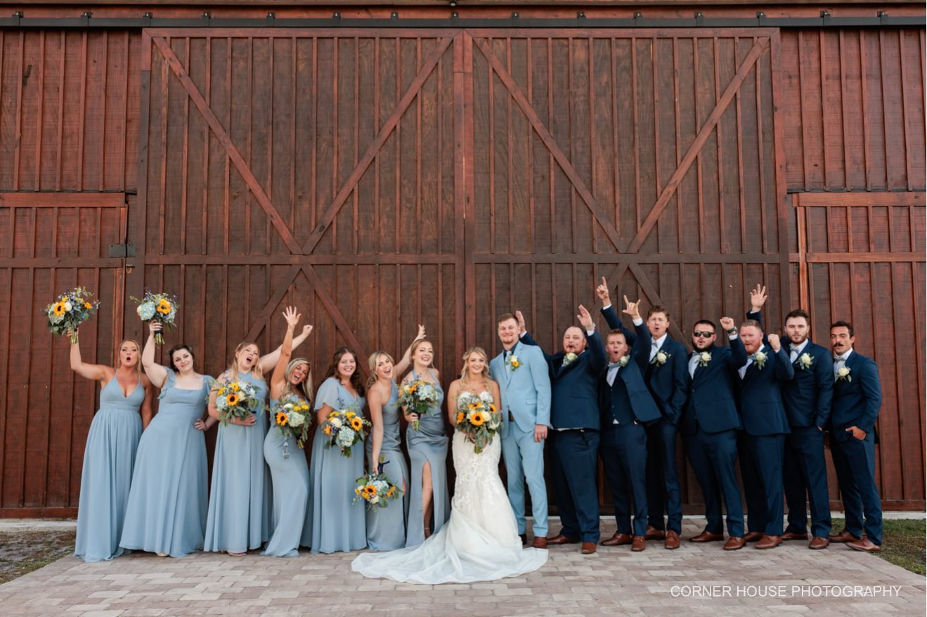Mackenzie & Jacob’s Ever After Farms Stockyard Wedding Barn