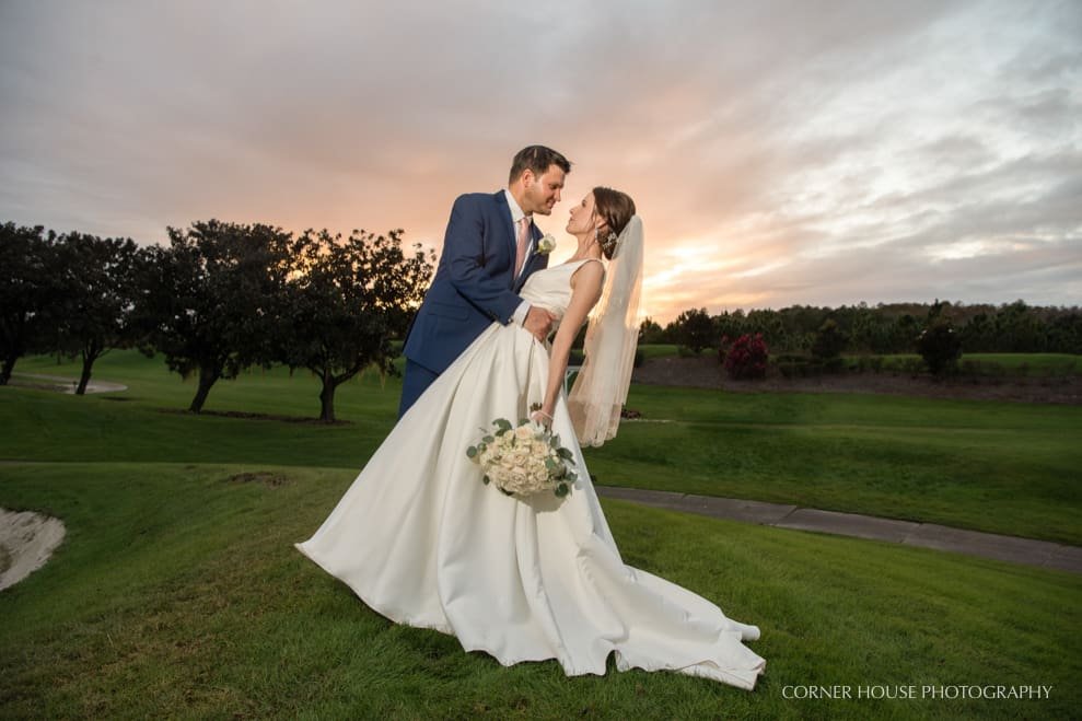 Amilie & Christopher’s Falcon’s Fire Golf Course Wedding