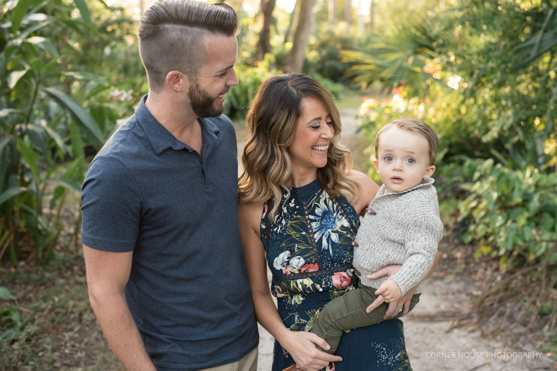 McKee Family at Mead Botanical Garden