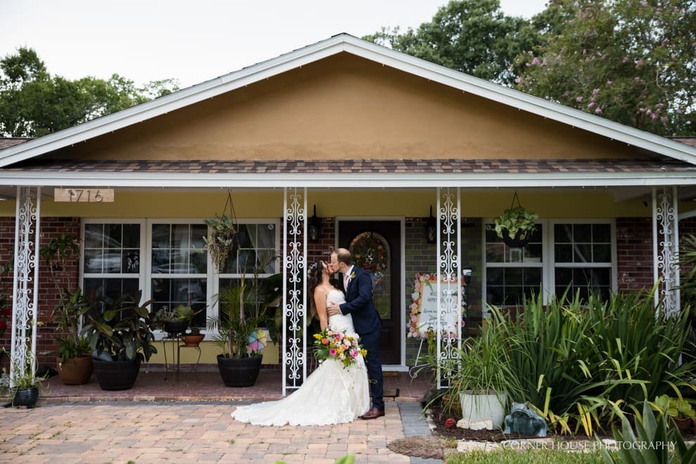 Anna & Dakota’s Florida Backyard Wedding