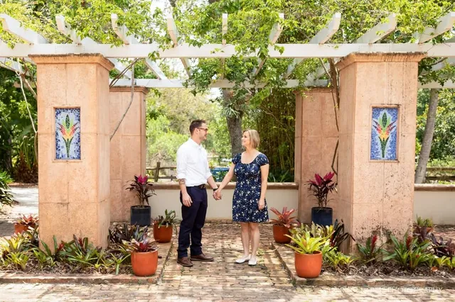 Kristen & Jefferson’s Florida Botanical Gardens Engagement