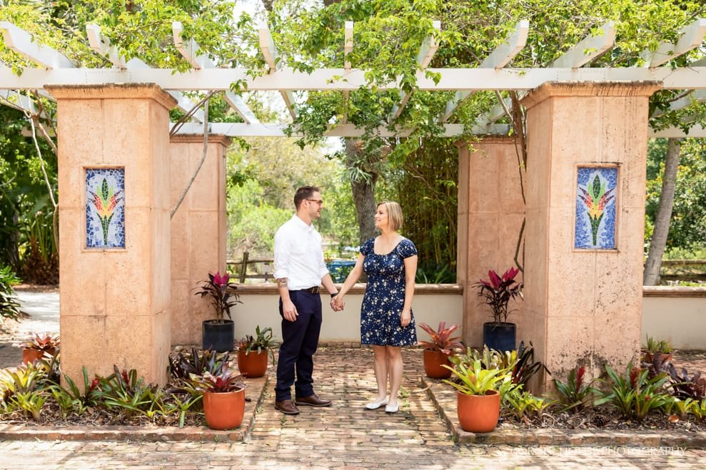 Kristen & Jefferson’s Florida Botanical Gardens Engagement