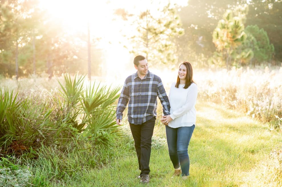 Rebecca & Sean’s Florida Fall Engagement