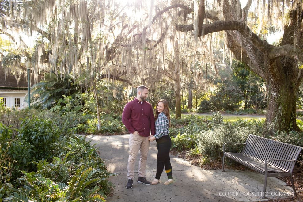 Florida Garden Engagement