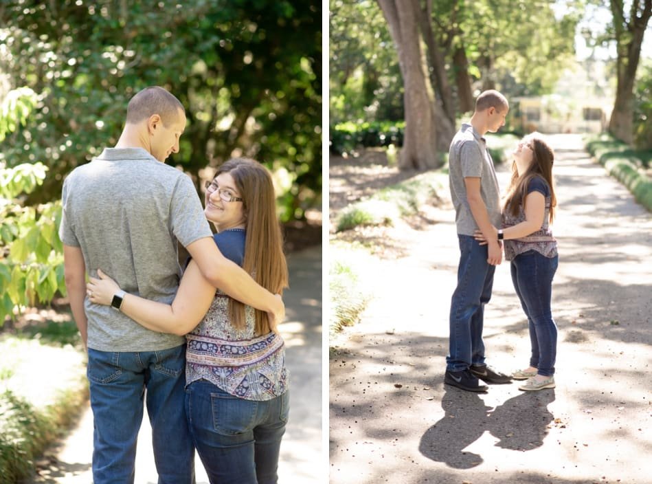 Merissa & Lenny’s Florida Garden Engagement
