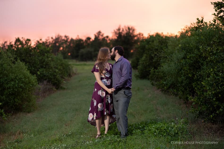 Katie & Cameron’s Florida Sunset Engagement