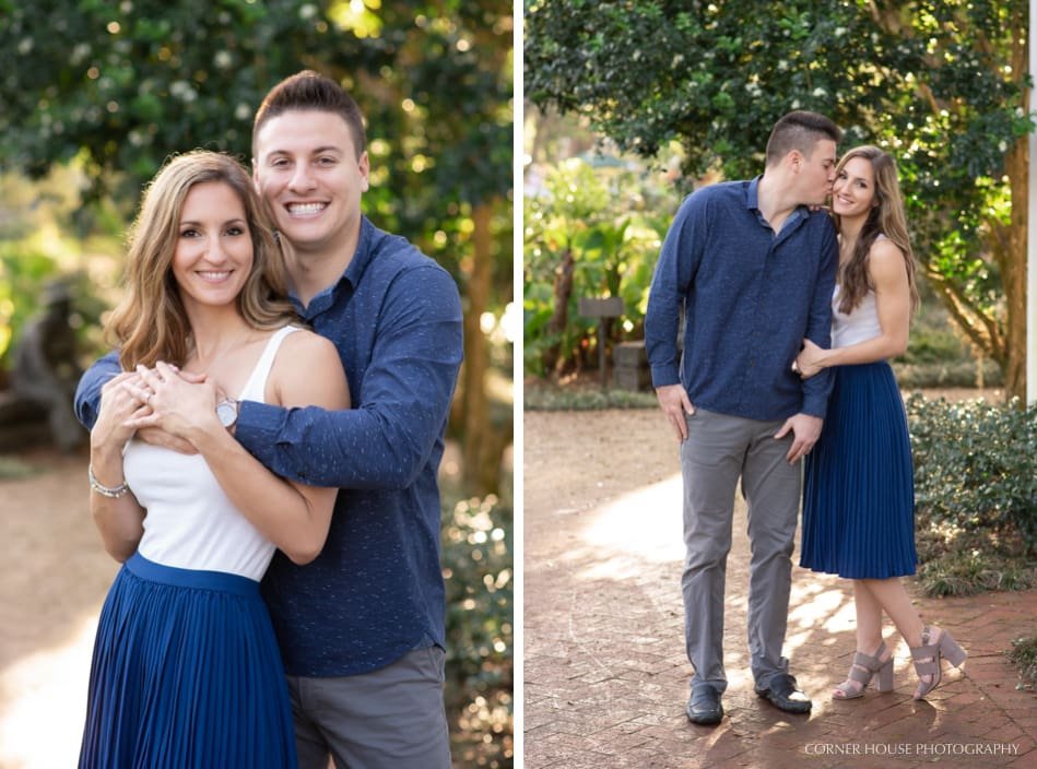 Flower Garden Engagement