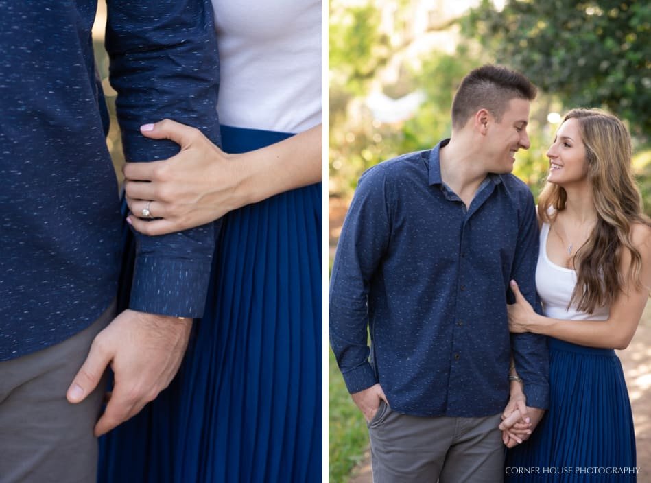 Flower Garden Engagement