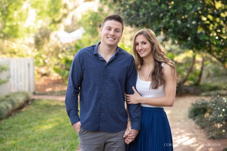 Flower Garden Engagement