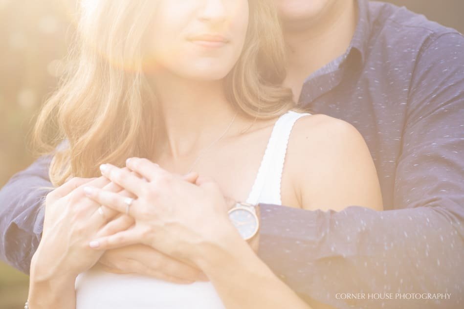 Flower Garden Engagement