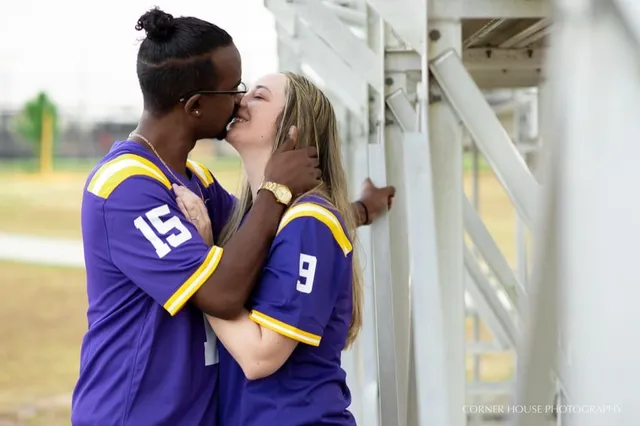 Brittany & David’s Football Engagement