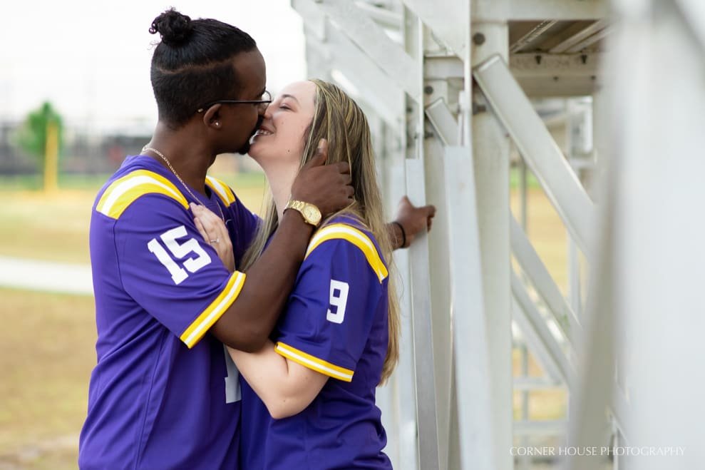 Brittany & David’s Football Engagement