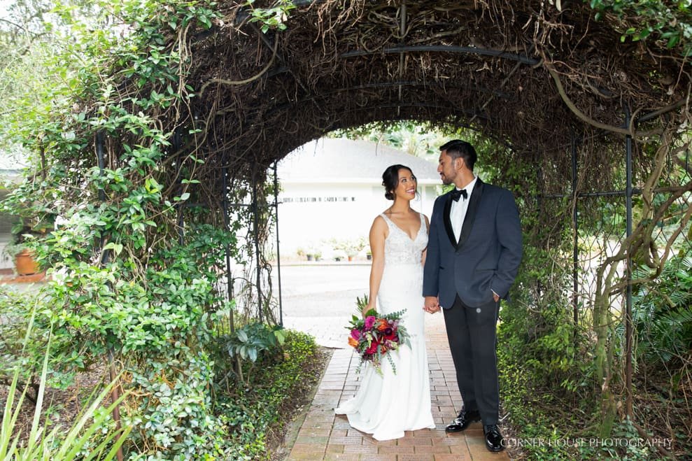 Kayann & Joshua’s Garden Villa Elopement