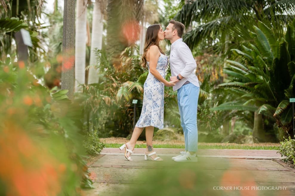 Kelly & Zachary’s Gizella Kopsick Palm Arboretum’s Engagement