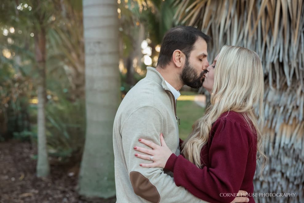 Angelique & George’s Gizella Kopsick Palm Arboretum Engagement