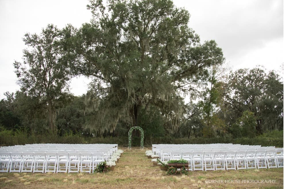 Greenhouse at Dade City Farms Wedding