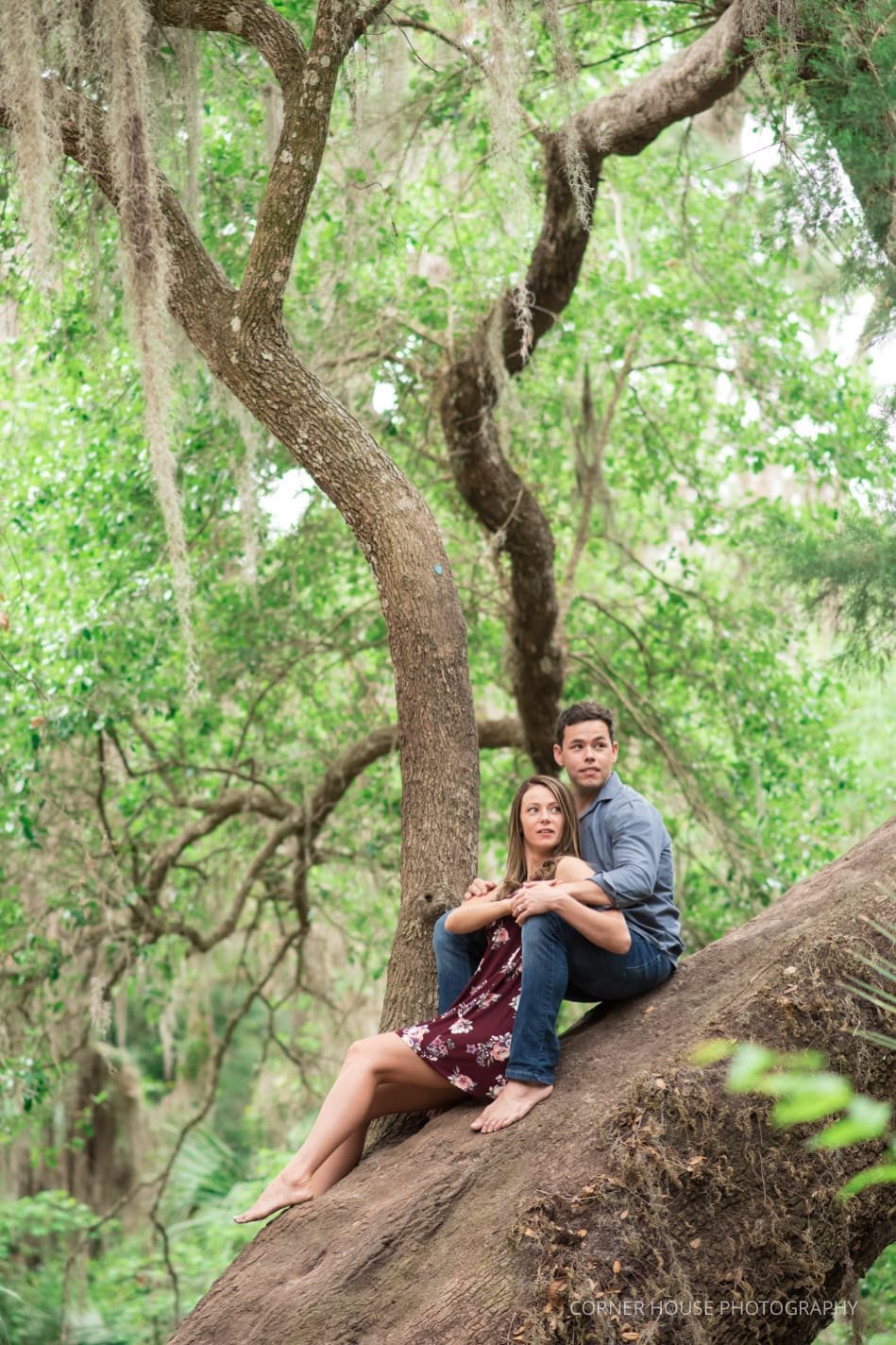 Bohemian Outdoor Engagement Bohemian Outdoor Engagement