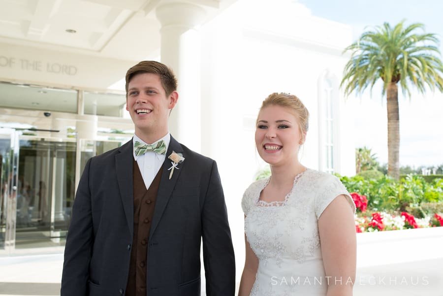 LDS Orlando Florida Temple Wedding LDS Orlando Florida Temple Wedding