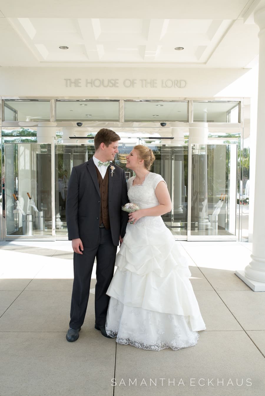 LDS Orlando Florida Temple Wedding LDS Orlando Florida Temple Wedding