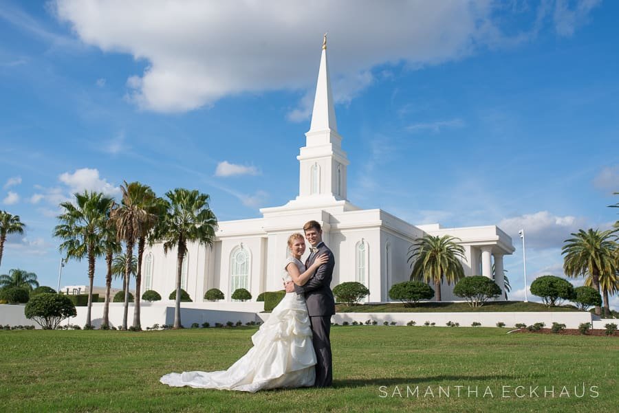 LDS Orlando Florida Temple Wedding LDS Orlando Florida Temple Wedding