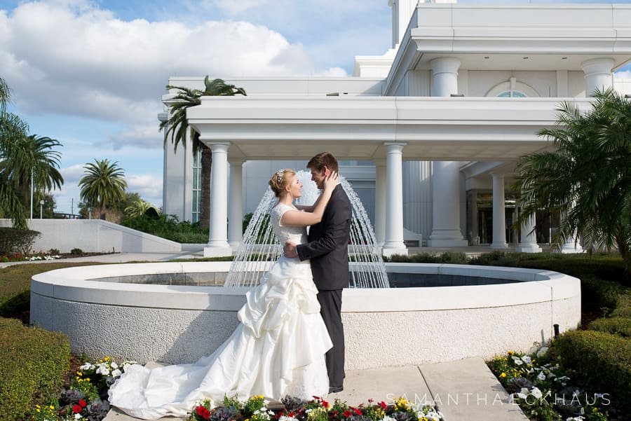 LDS Orlando Florida Temple Wedding LDS Orlando Florida Temple Wedding