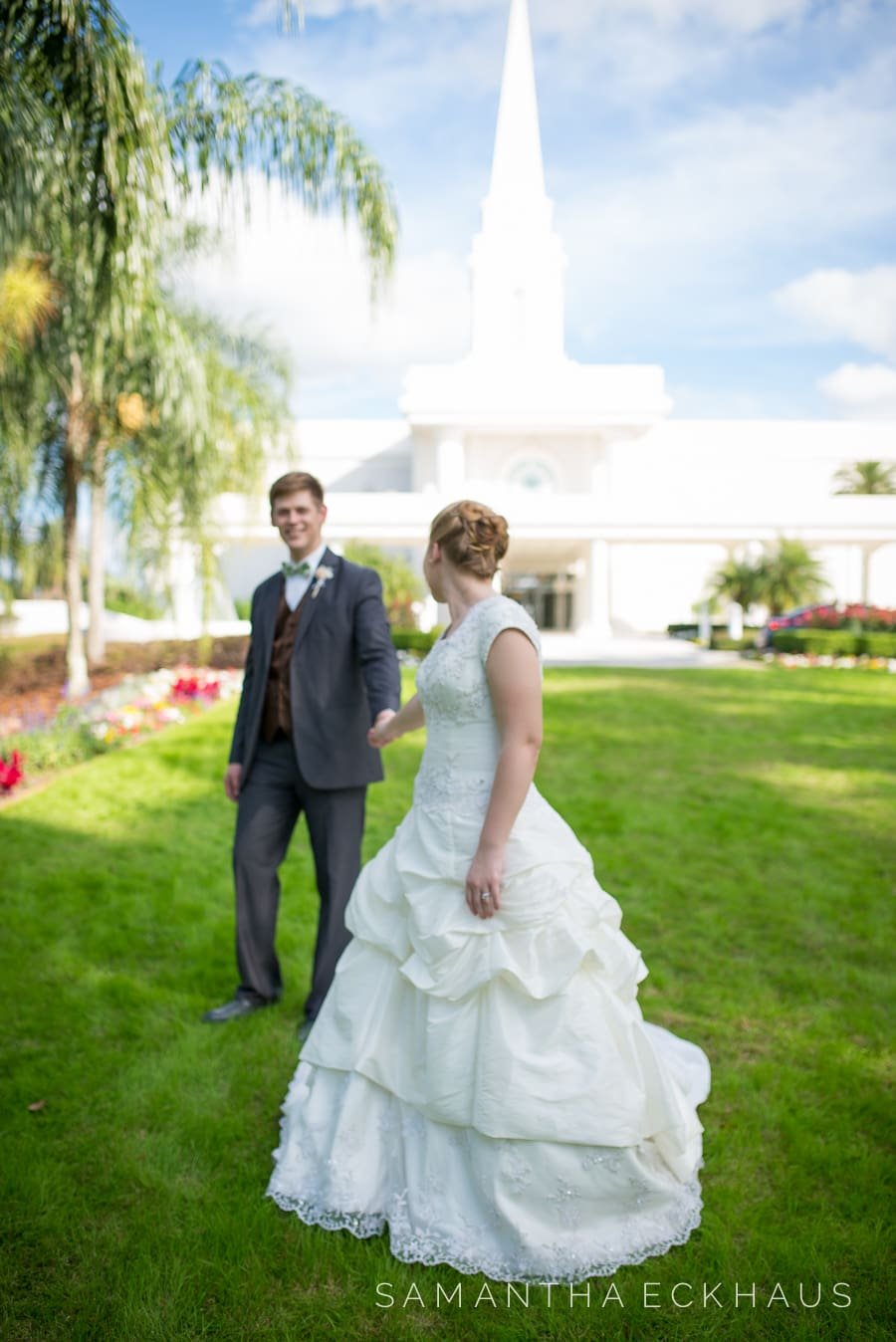 LDS Orlando Florida Temple Wedding LDS Orlando Florida Temple Wedding