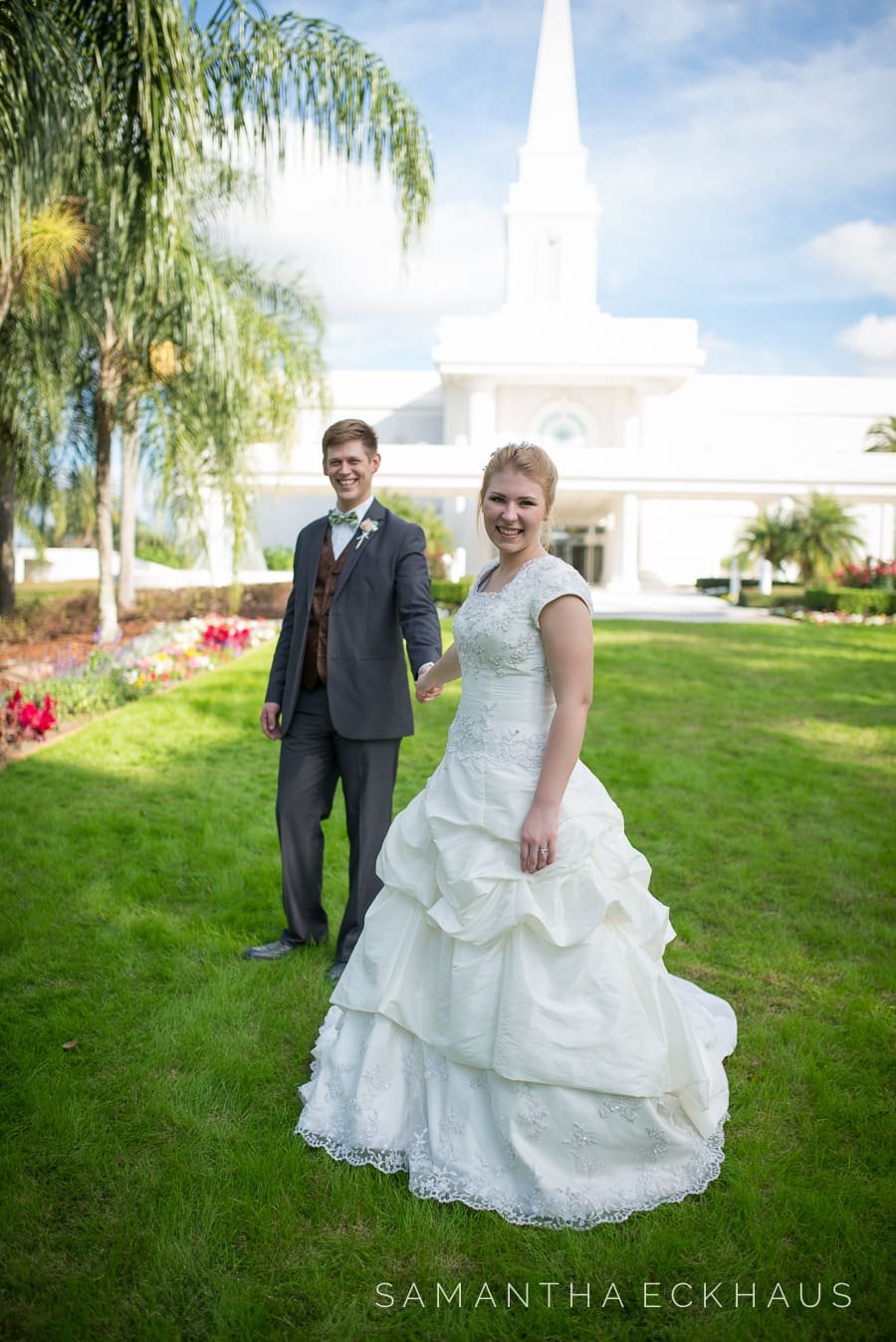 LDS Orlando Florida Temple Wedding LDS Orlando Florida Temple Wedding