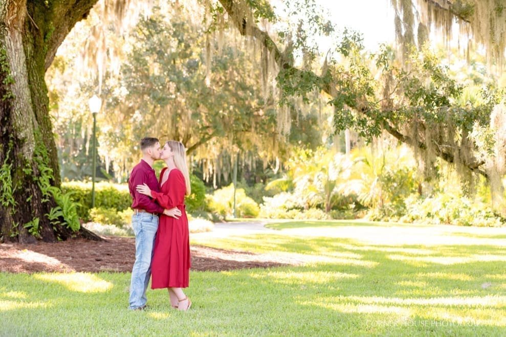 Amy & Jacob’s Harry P Leu Gardens Engagement