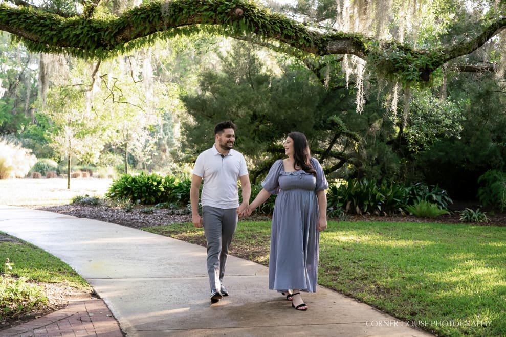Lital & Jordan’s Harry P Leu Gardens Engagement