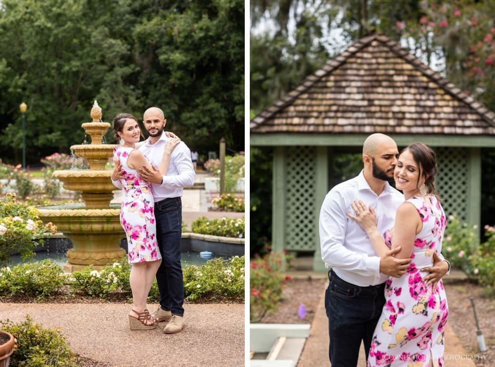 Maizie & Ian’s Harry P Leu Gardens Engagement
