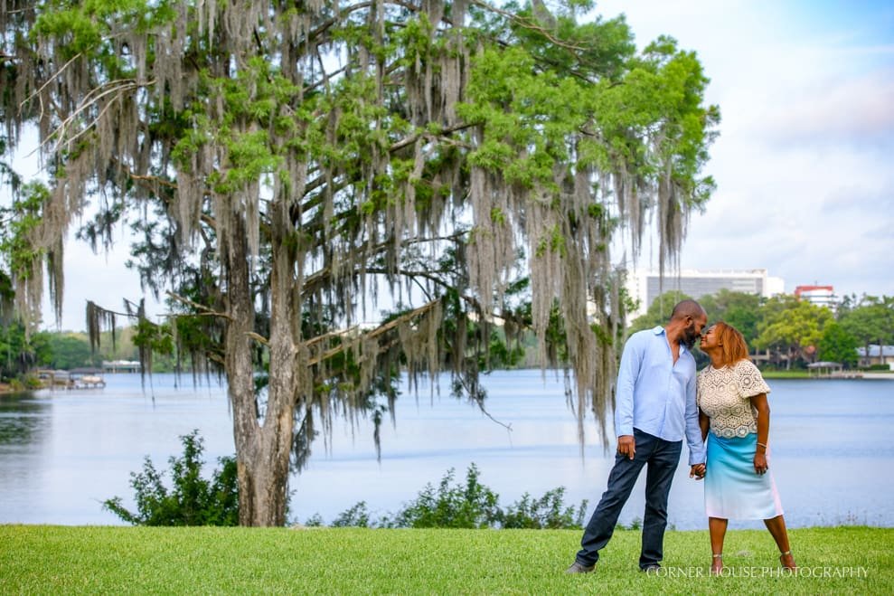 Calrie & Norman’s Harry P Leu Gardens Engagement
