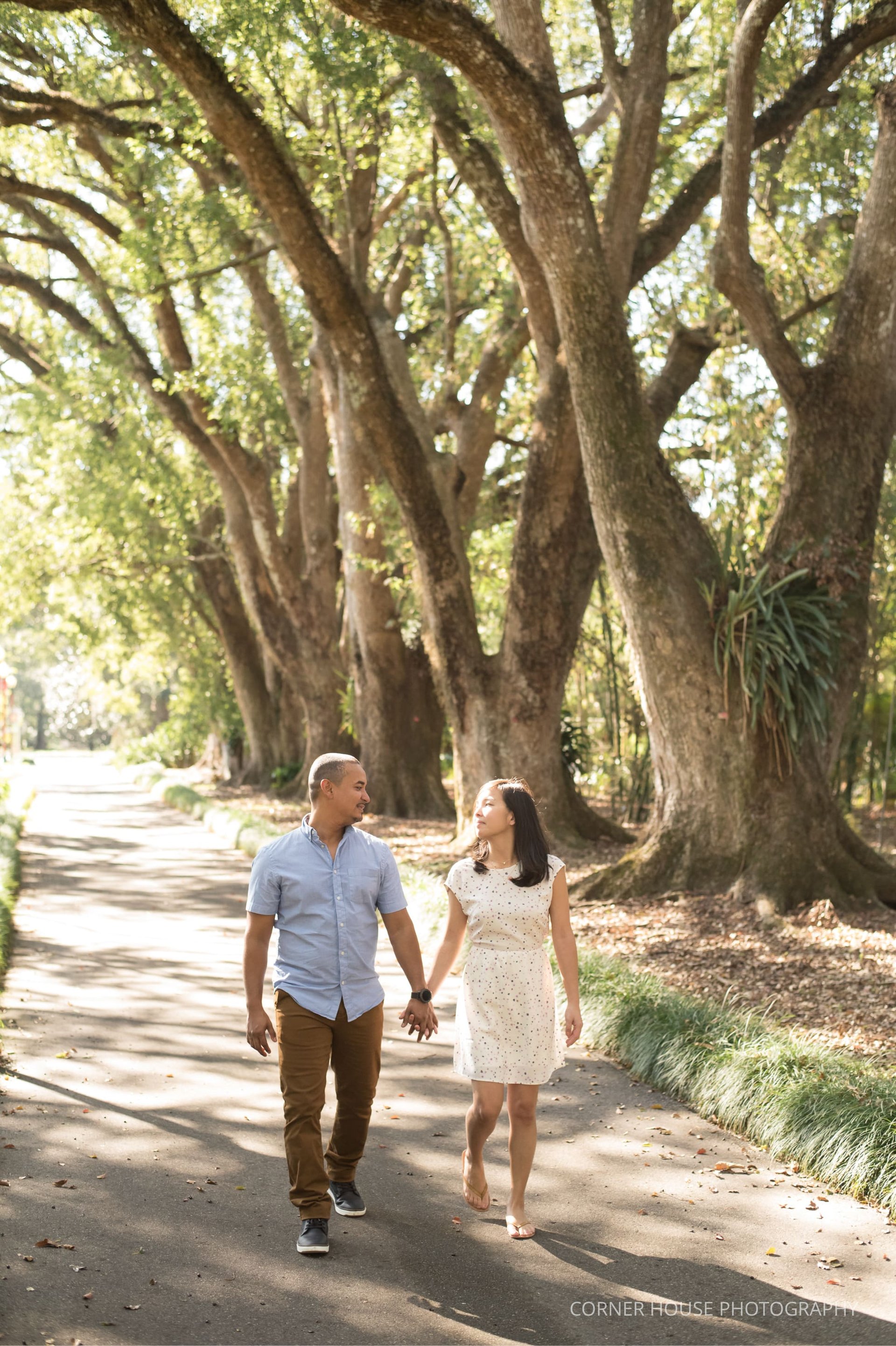 Nathaly & Hansel’s Leu Gardens Engagement