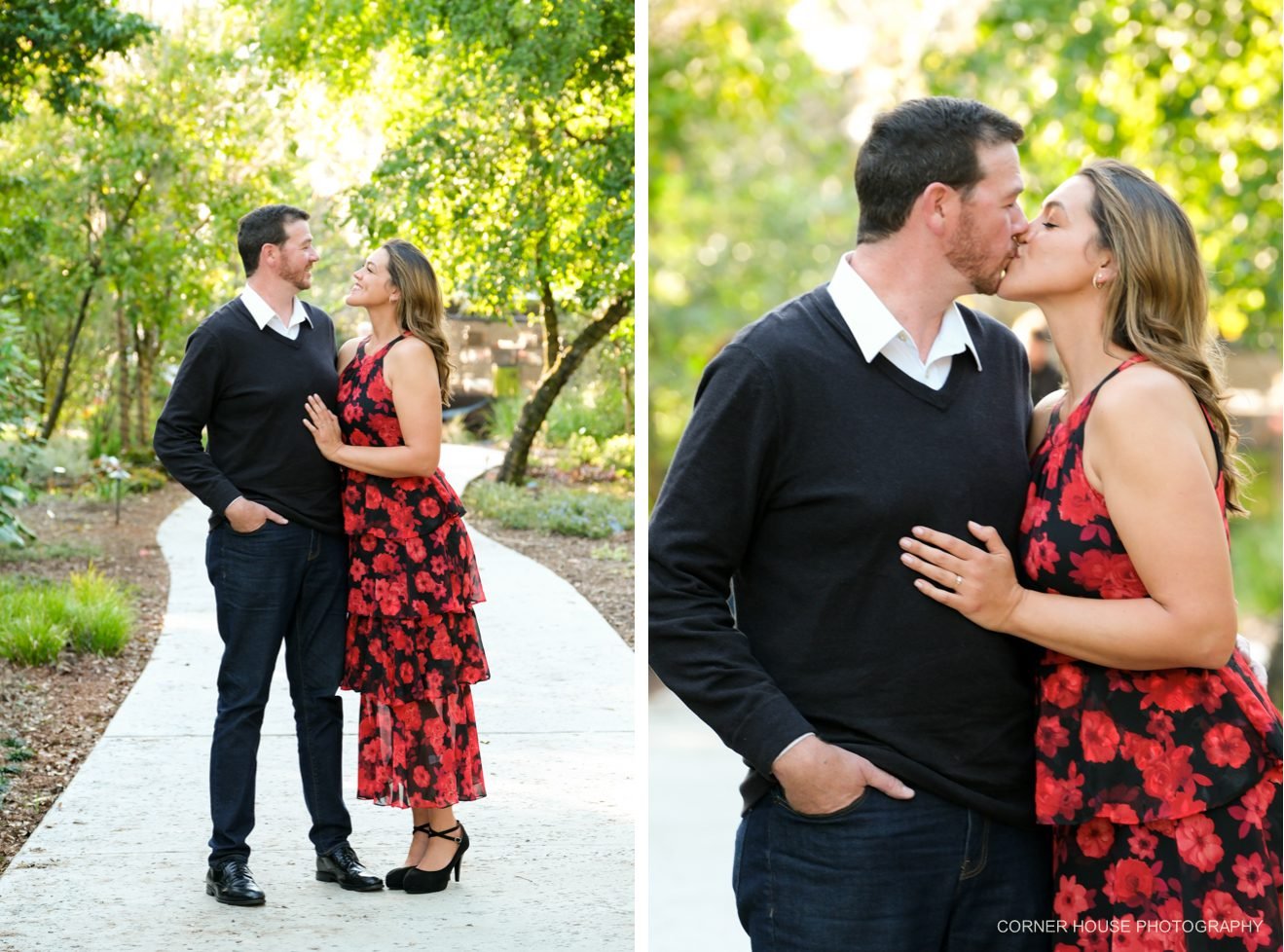 Harry P Leu Gardens Engagement