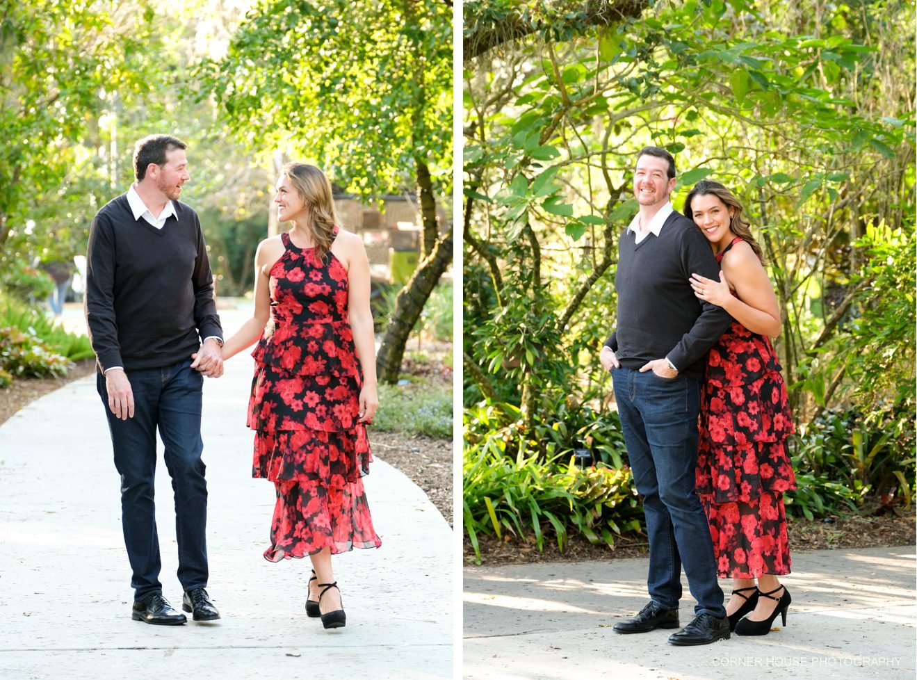 Harry P Leu Gardens Engagement