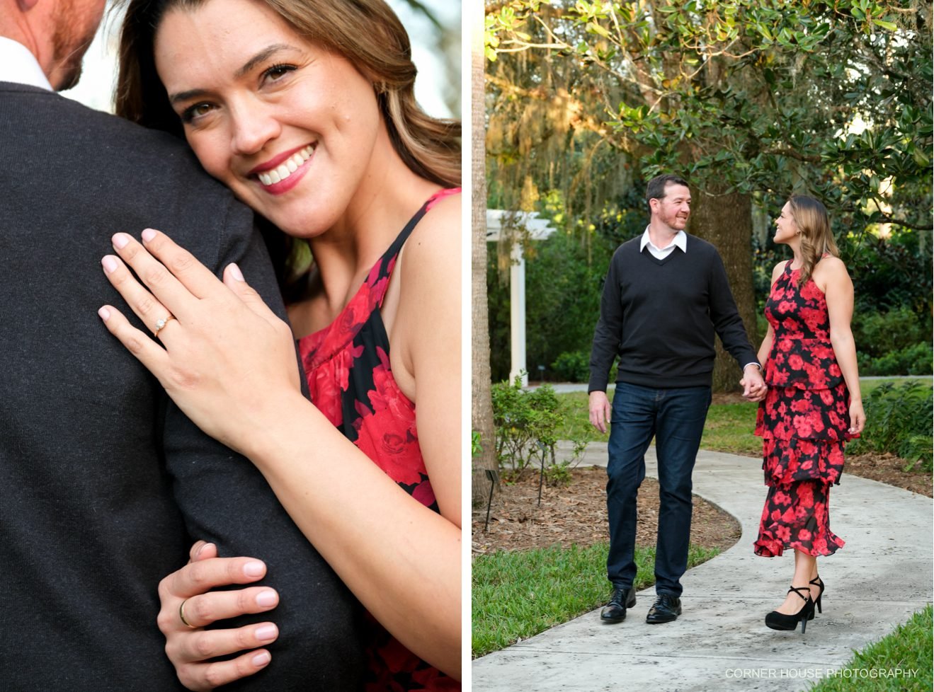 Harry P Leu Gardens Engagement
