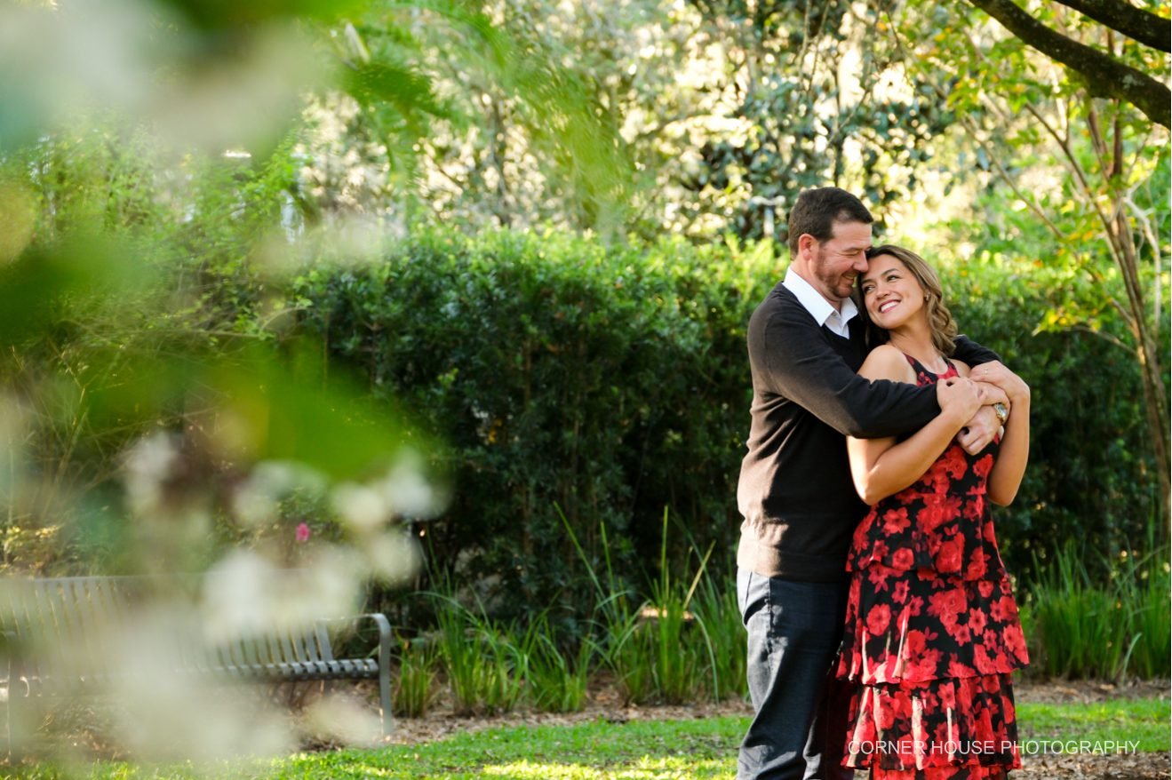 Elizabeth & Andrew’s Henry P Leu Gardens Engagement