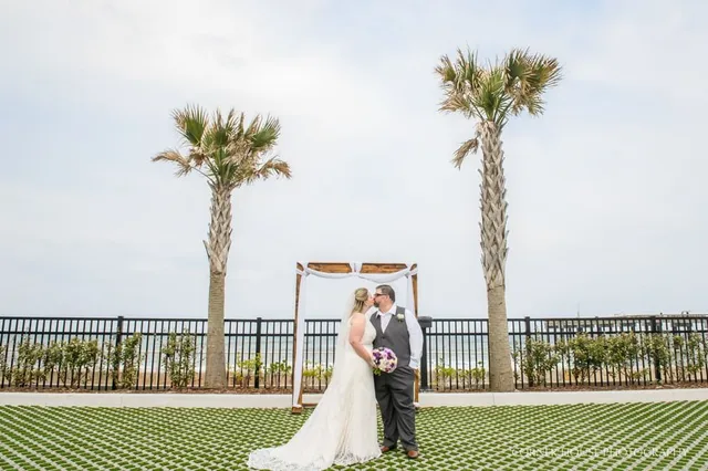 Lona & Pete’s Embassy Suites by Hilton St Augustine Beach Oceanfront Resort Wedding