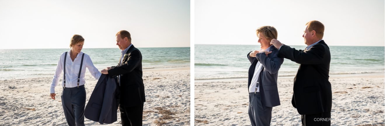 honeymoon island state park wedding